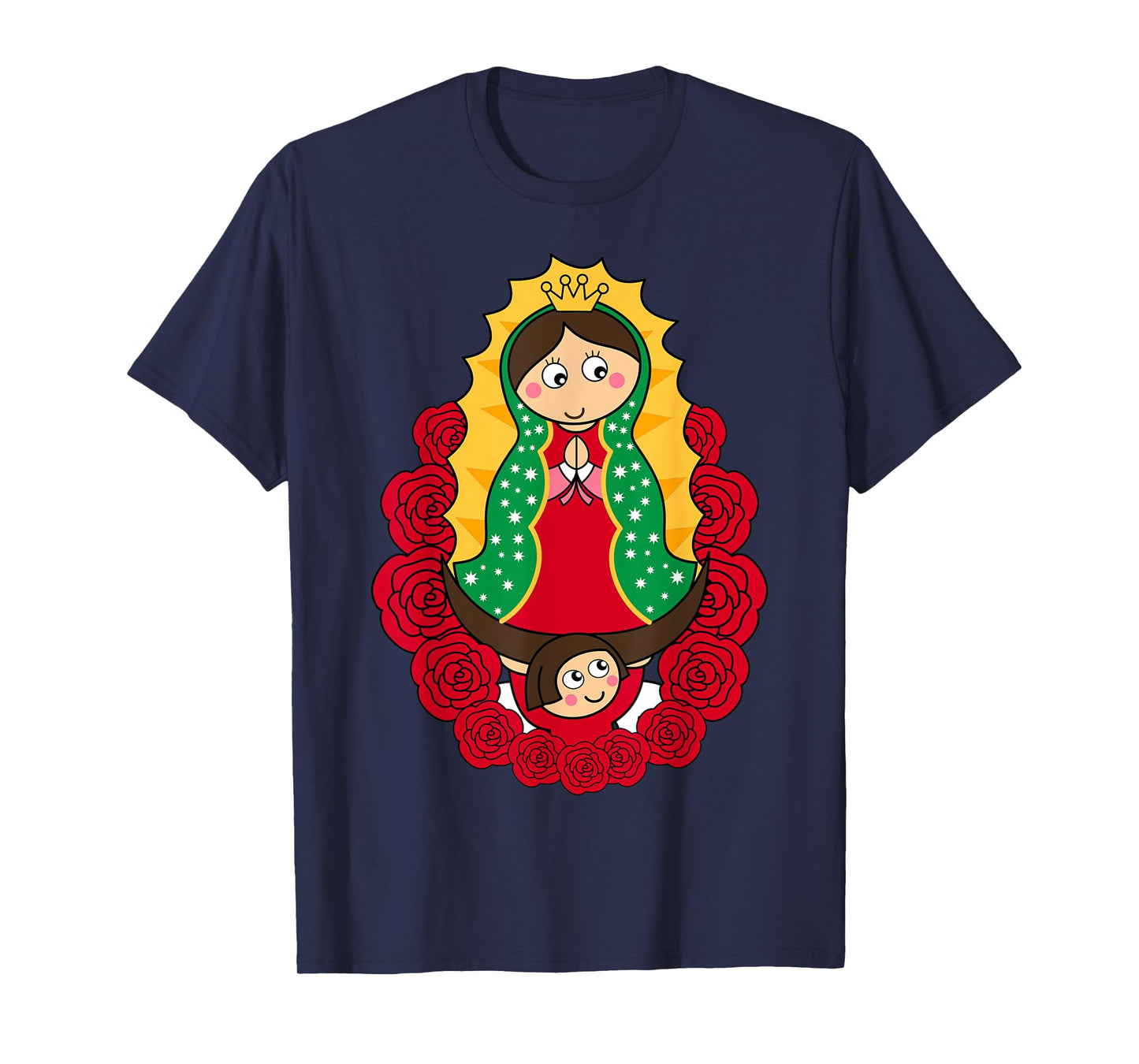 Our Lady Virgen of Guadalupe Virgen Mary Madre de Guadalupe T-Shirt
