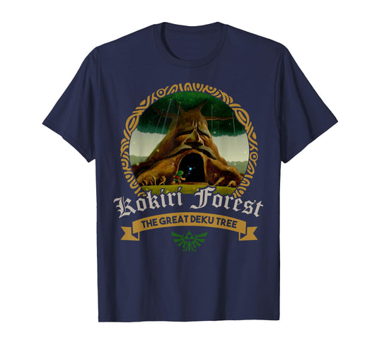 The Legend of Zelda Kokiri Forest The Great Deku Tree T-Shirt