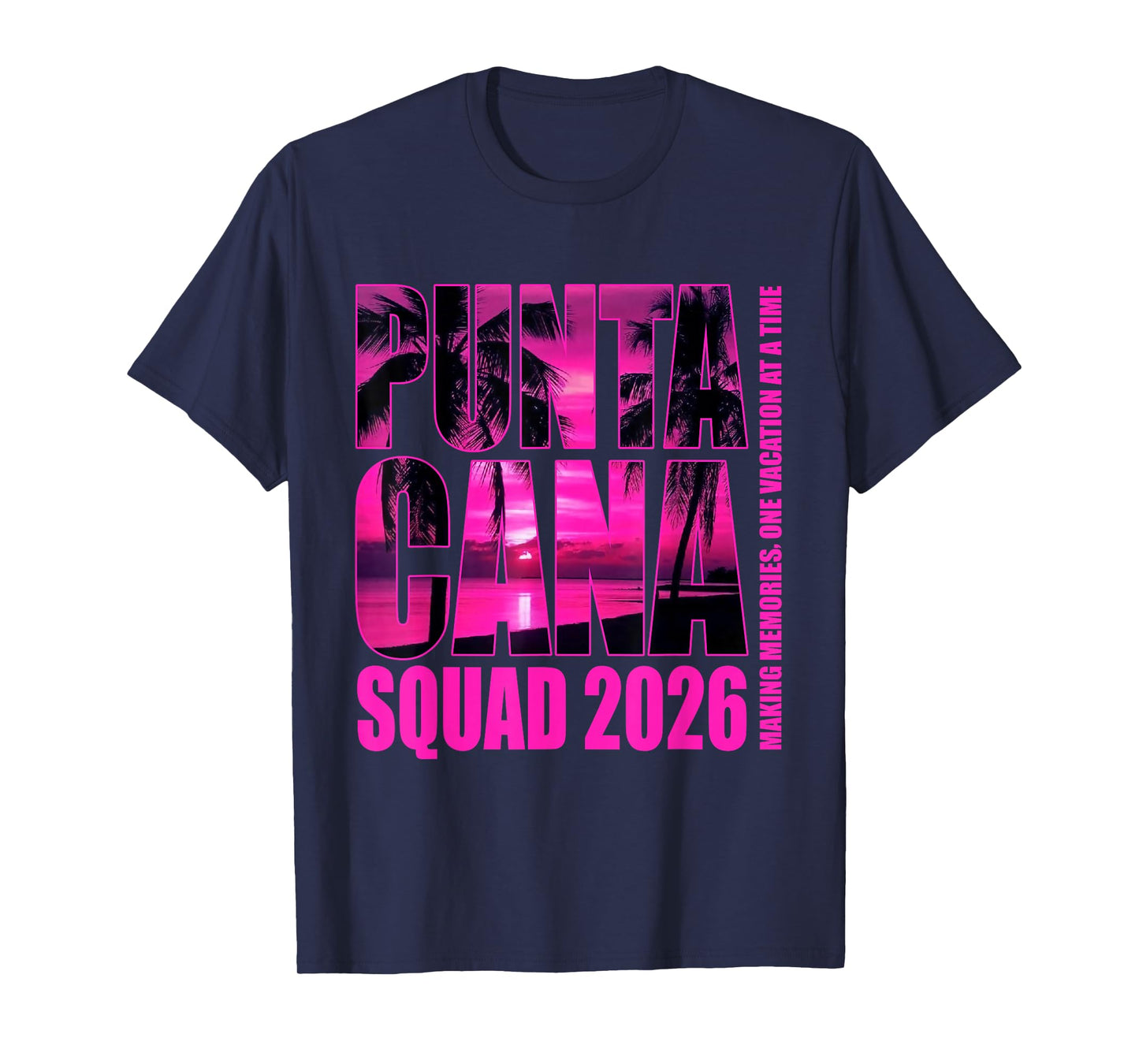 Punta Cana Squad 2026 Beach Vacation Gift T-Shirt