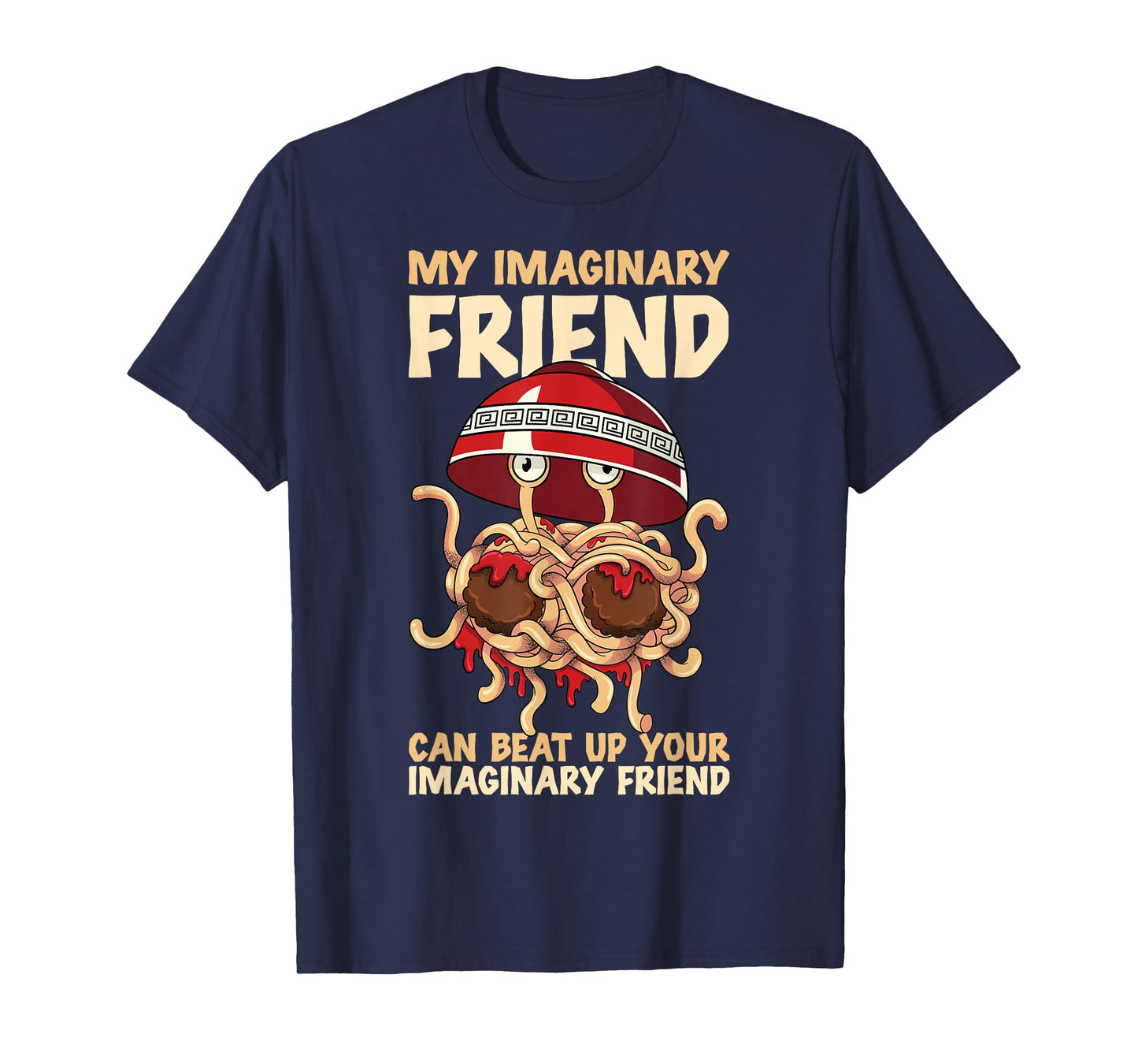 Flying Spaghetti Monster FSM Imaginary Friend T-Shirt