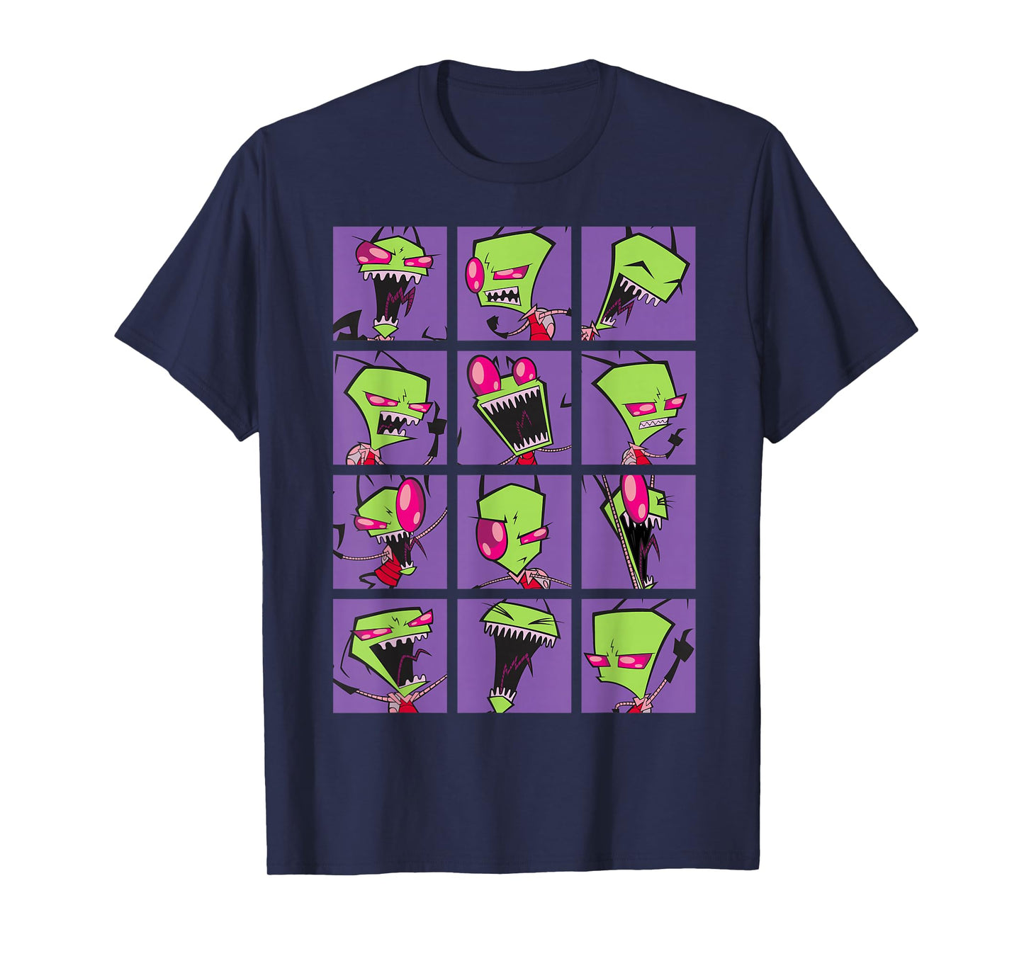 Nickelodeon Invader Zim Freak Out Collage T-Shirt T-Shirt