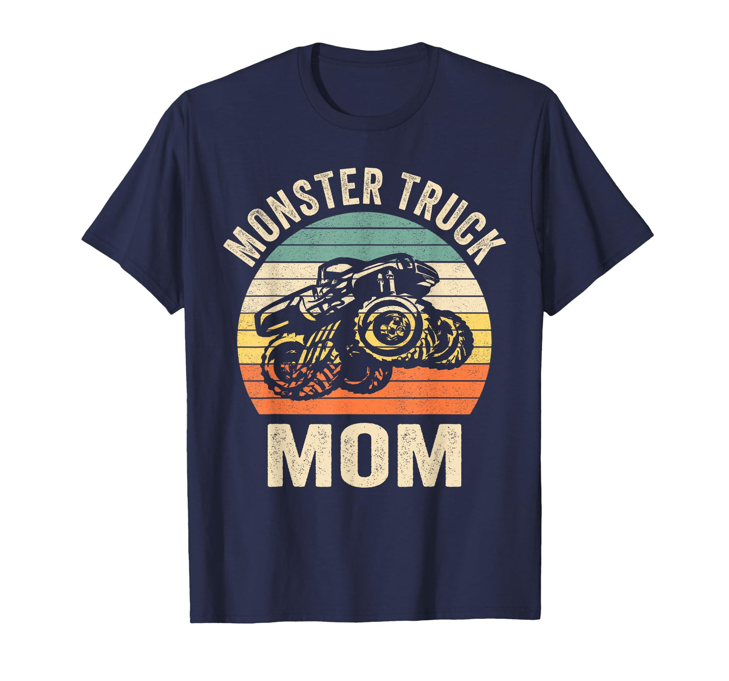 Monster Truck Mom Retro Vintage Monster Truck T-Shirt