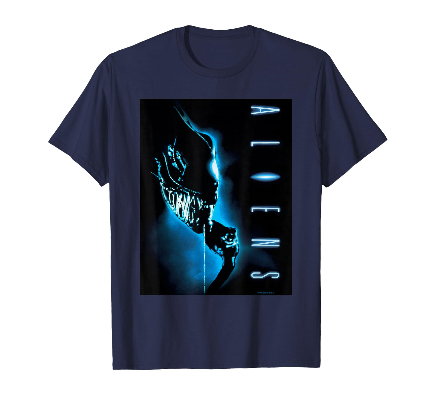 Aliens Xenomorph Retro Movie Poster T-Shirt