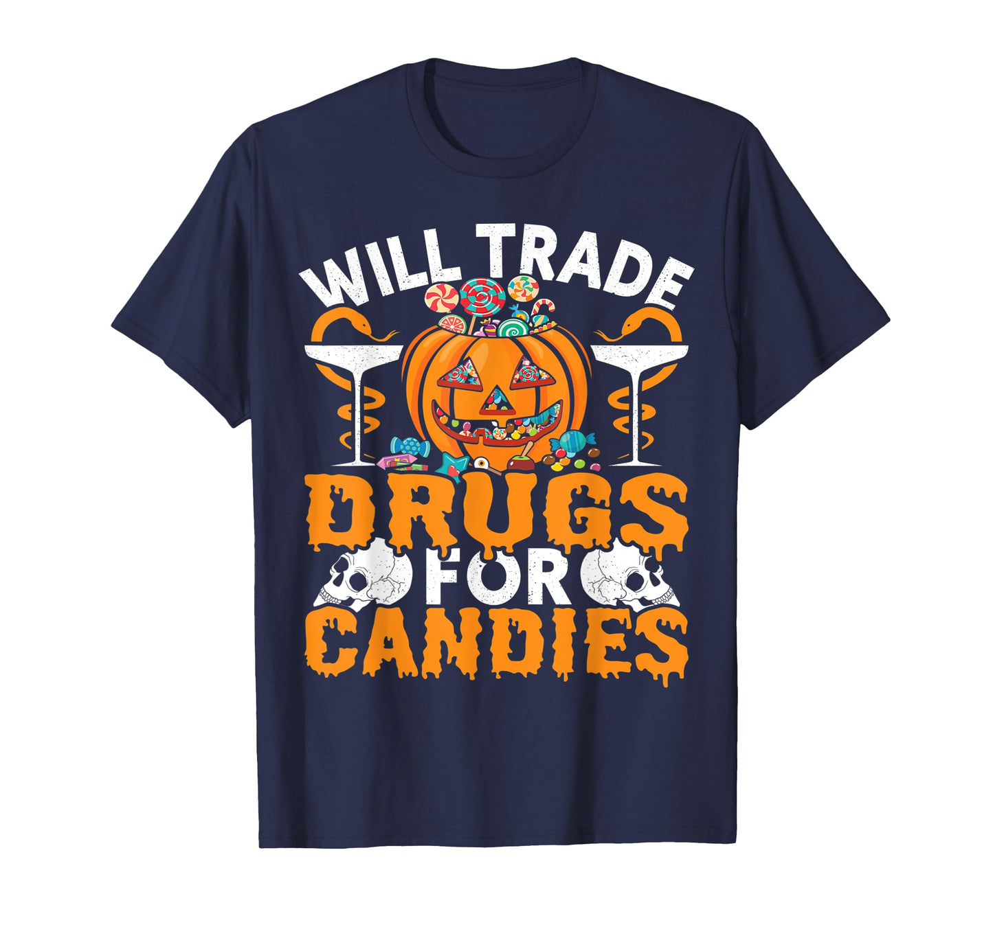 Funny Pharmacy Tech Will Trade Drugs For Candies Pharmacist T-Shirt