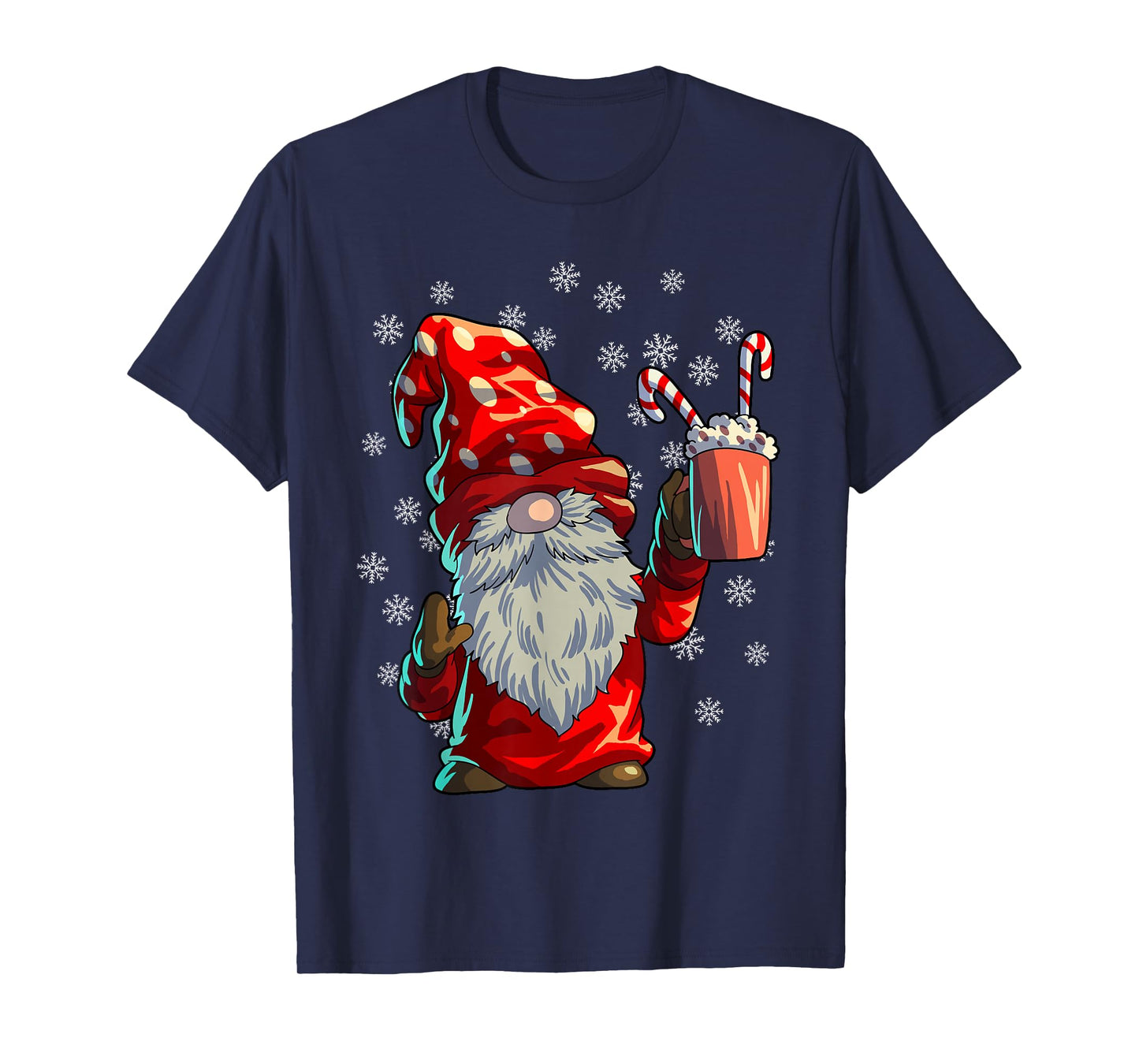 Christmas Gnome Men Women Buffalo Plaid Red Christmas T-Shirt
