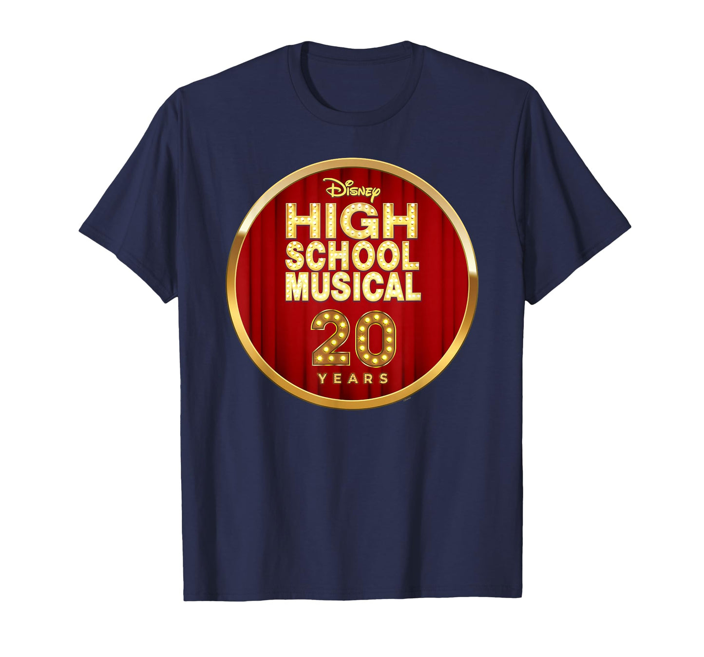 Disney High School Musical 20th Anniversary Official Logo T-Shirt