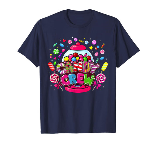 Candy Crew Candy Costume Women Candy Land Kids Sweetie T-Shirt