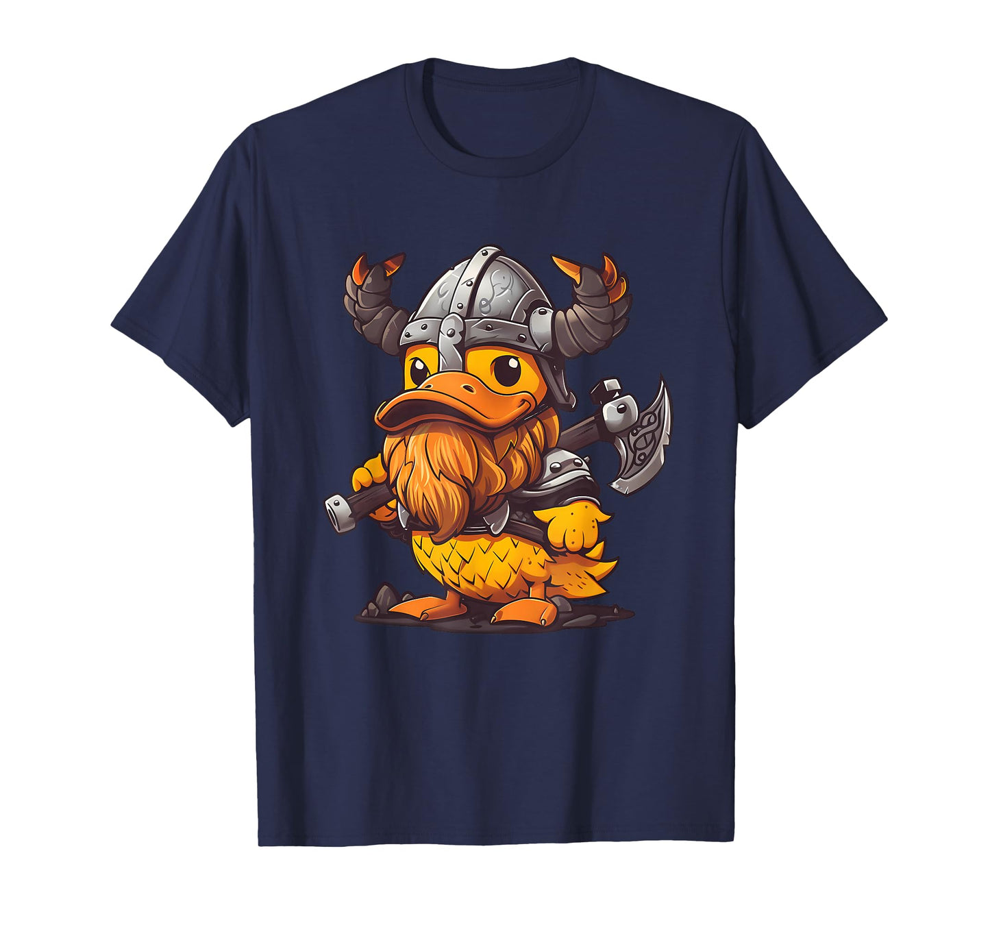 Rubber Duck Viking Duck Rubber Duckling Viking Helmet T-Shirt