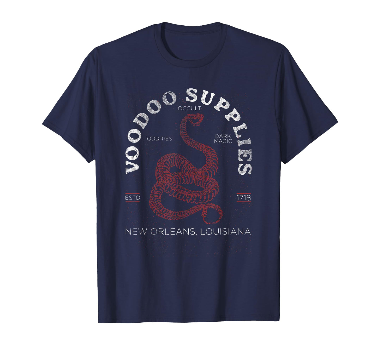 Voodoo Supplies New Orleans Louisiana, Creepy Occult Lover T-Shirt