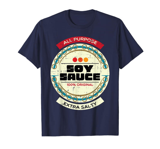 Halloween Soy Sauce Funny Group Costume Food Women Men Kids T-Shirt
