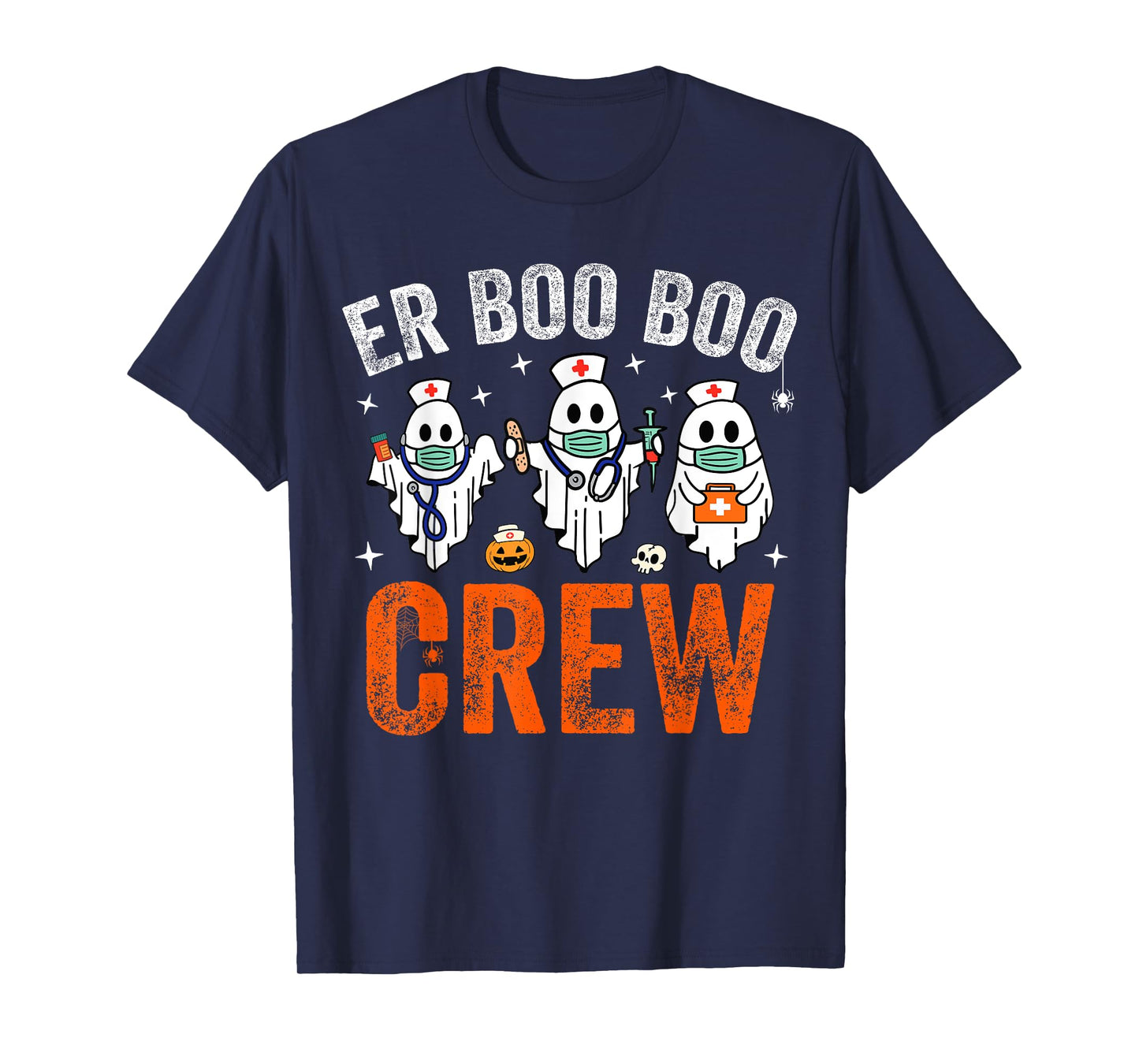 Emergency Room Nurse Crew Funny Halloween ER Nurse Costume T-Shirt