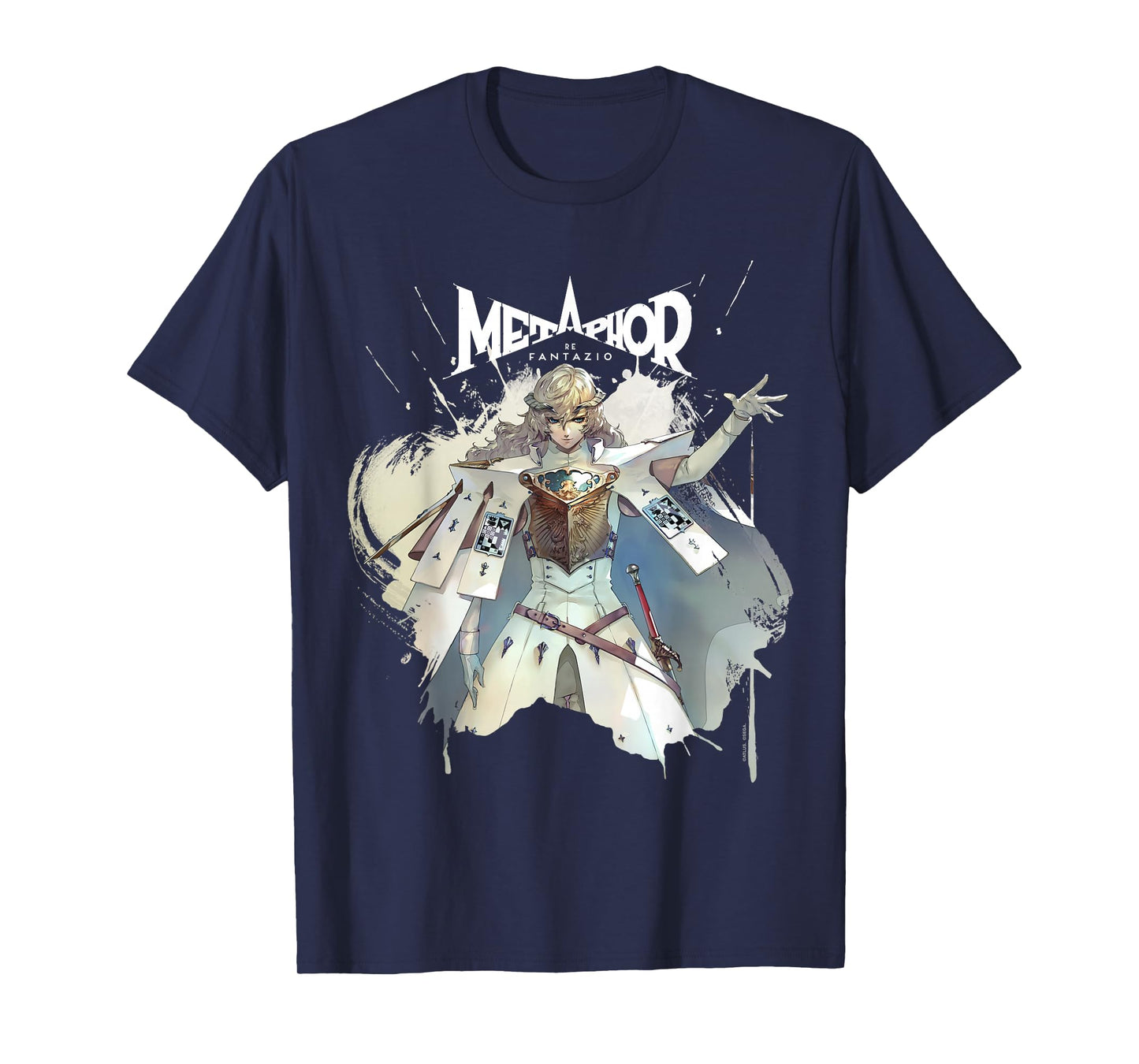 Metaphor: ReFantazio Louis (white logo) ATLUS T-Shirt