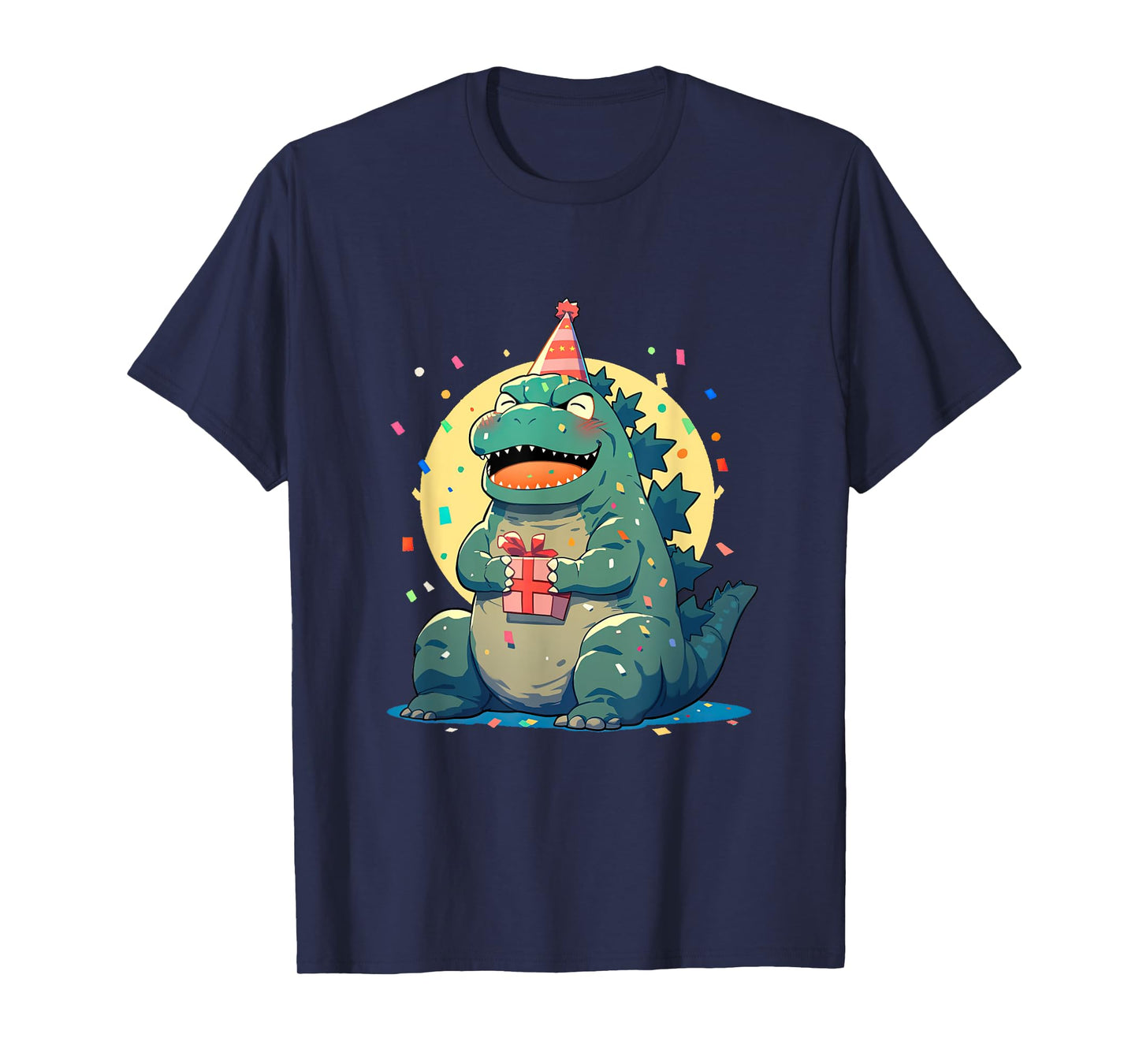Epic Japanese Kaiju Party Time Roaring Celebration T-Shirt