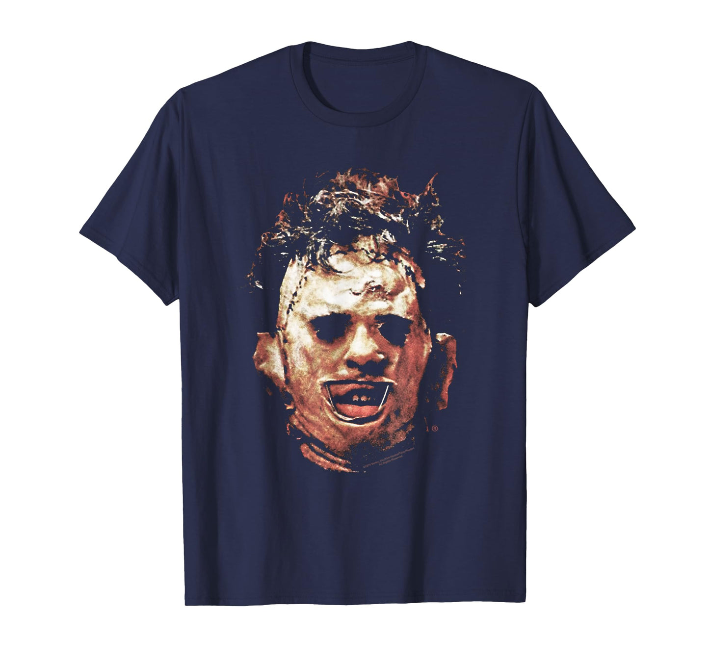 The Texas Chainsaw Massacre Leatherface Portrait Horror T-Shirt