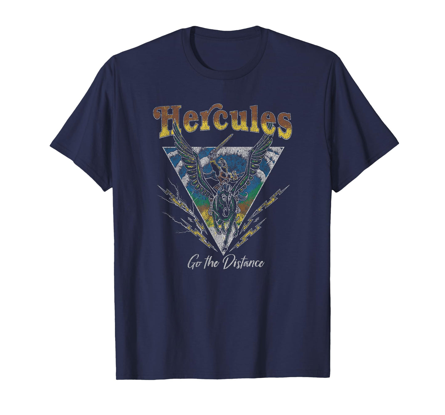 Disney Hercules Vintage Concert Tee Go The Distance T-Shirt