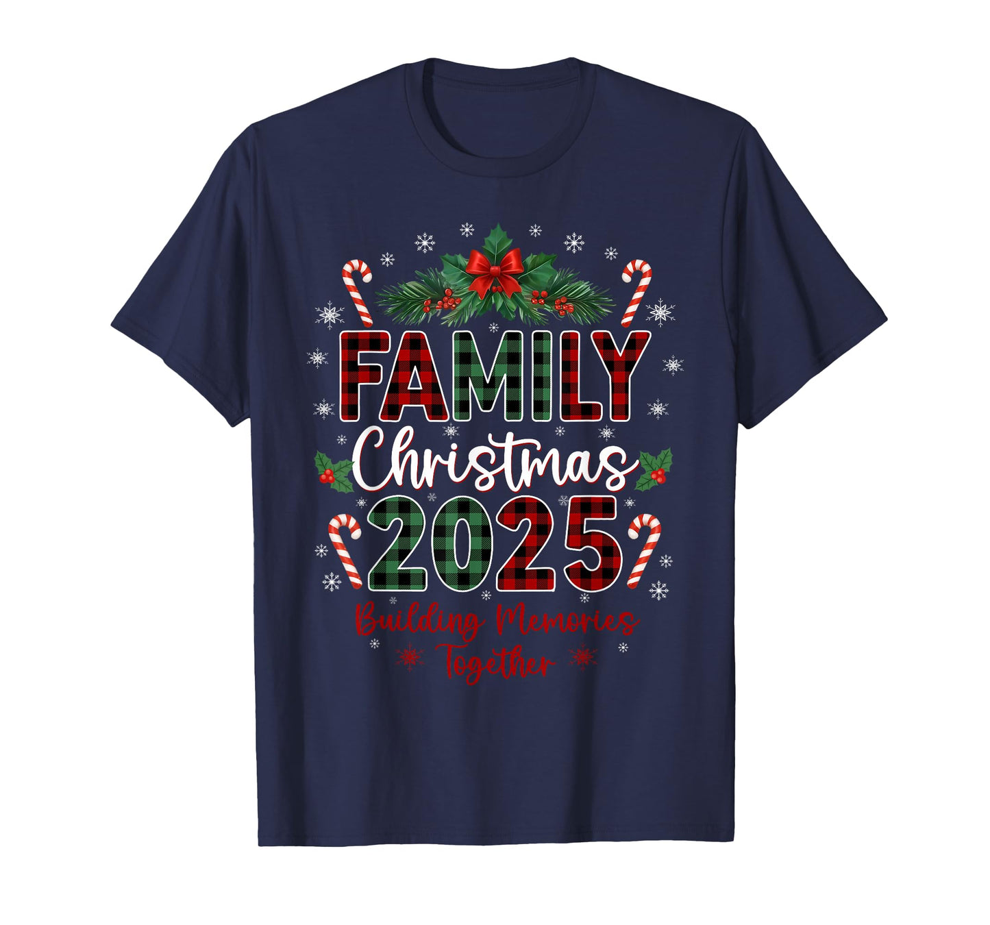 Family Christmas 2025 Matching Group Holiday Squad Xmas T-Shirt
