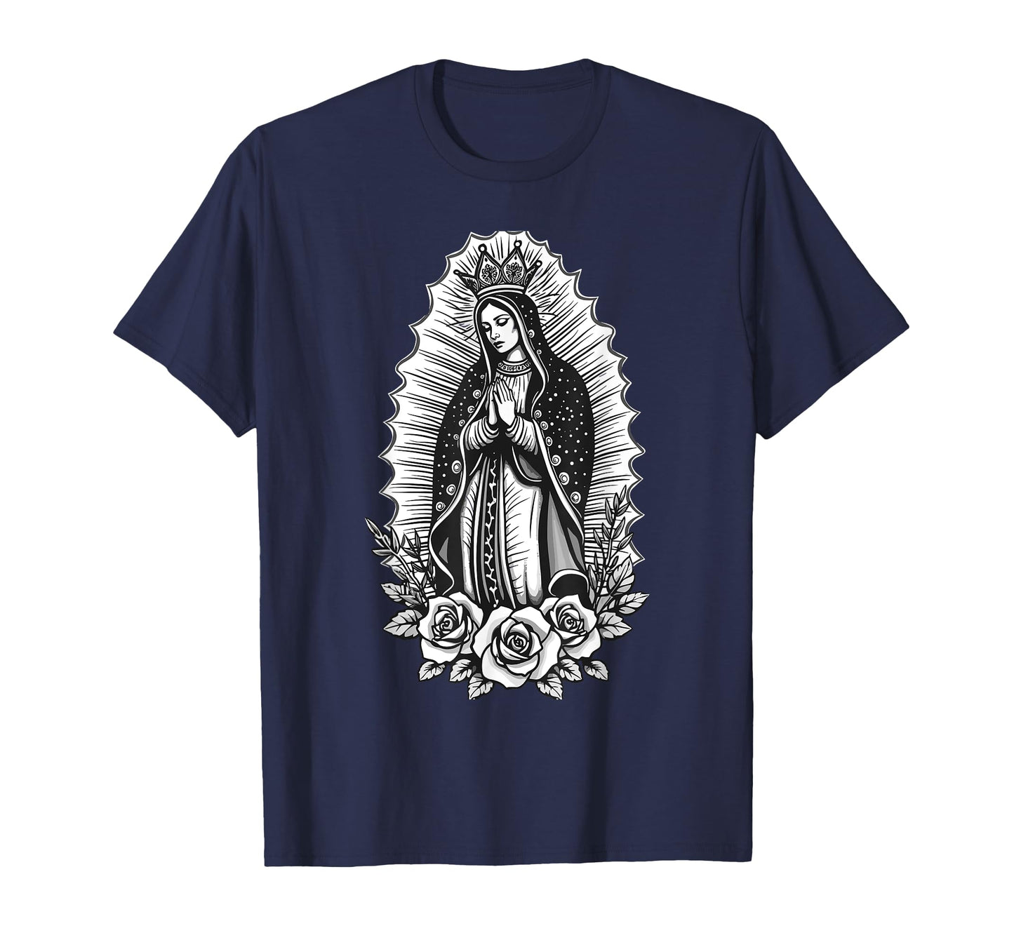 La Virgen De Guadalupe Christian Faith Symbol T-Shirt