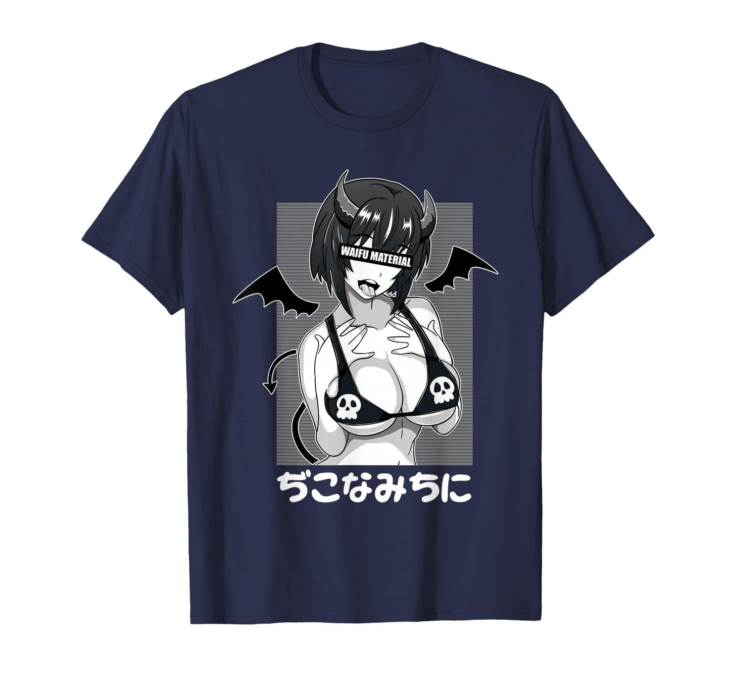 Anime Waifu Hentai Anime Lover Anime Girl Japanese Aesthetic T-Shirt Small