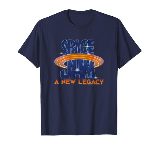 Space Jam: A New Legacy Render Title Logo T-Shirt