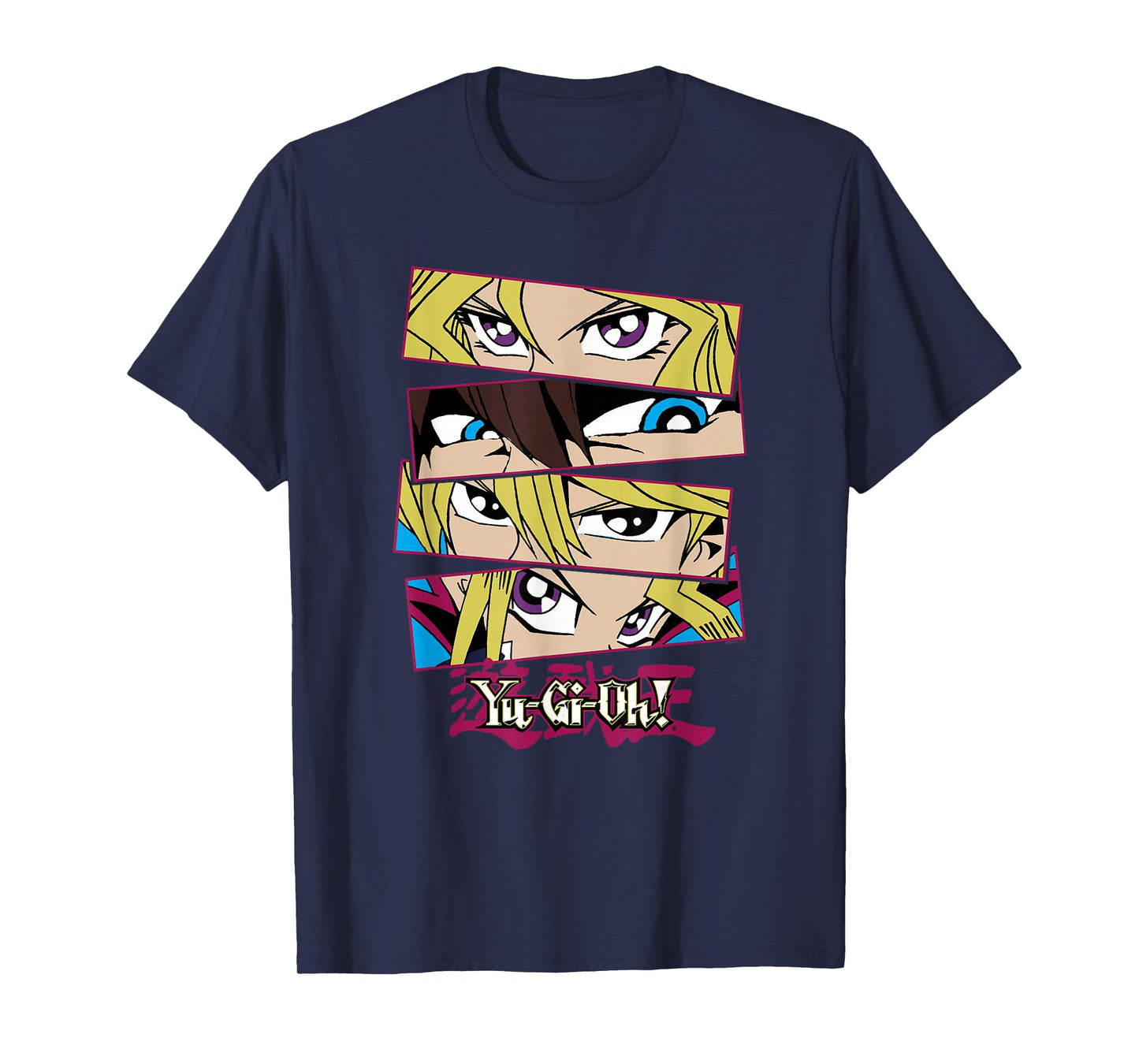 Yu-Gi-Oh! Duel Monsters Character Eyes Colorful Anime T-Shirt