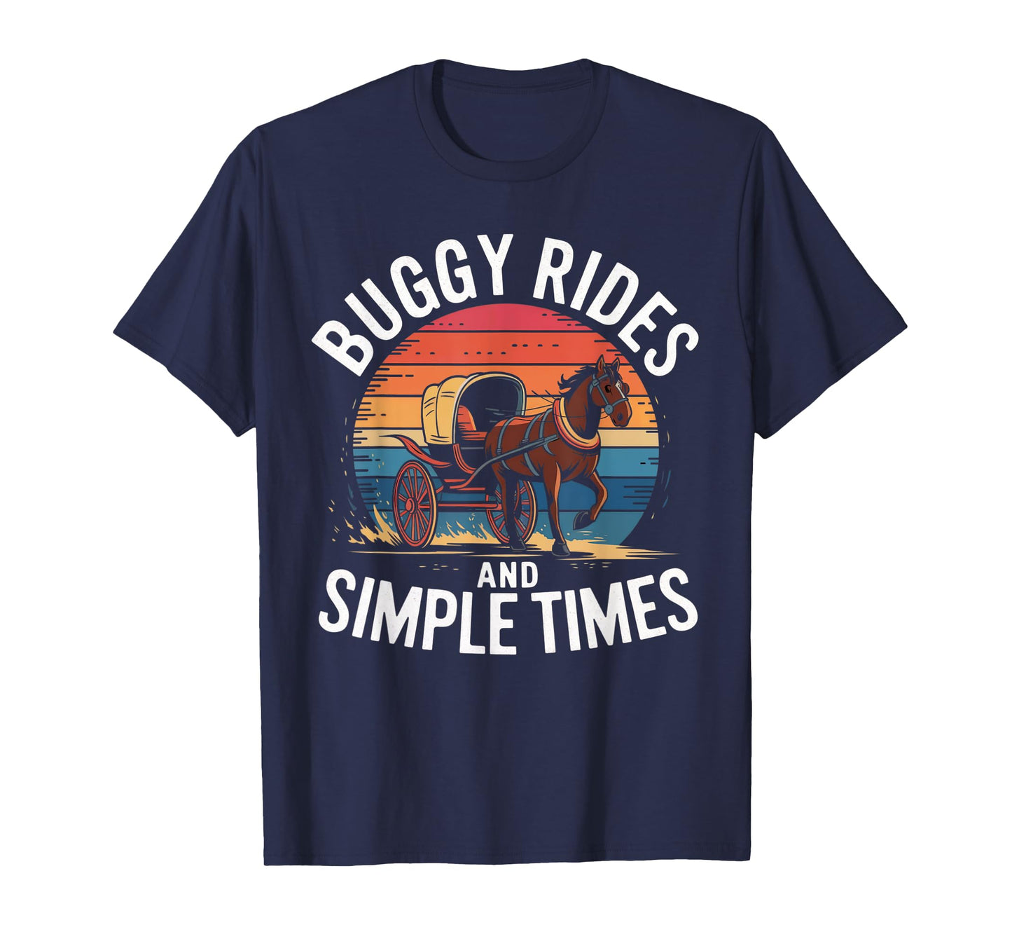 Amish Buggy – Classic Countryside Design T-Shirt