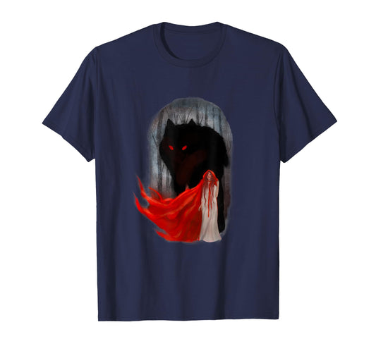 Big Wolf & Riding Hood Fairy Tale T-Shirt
