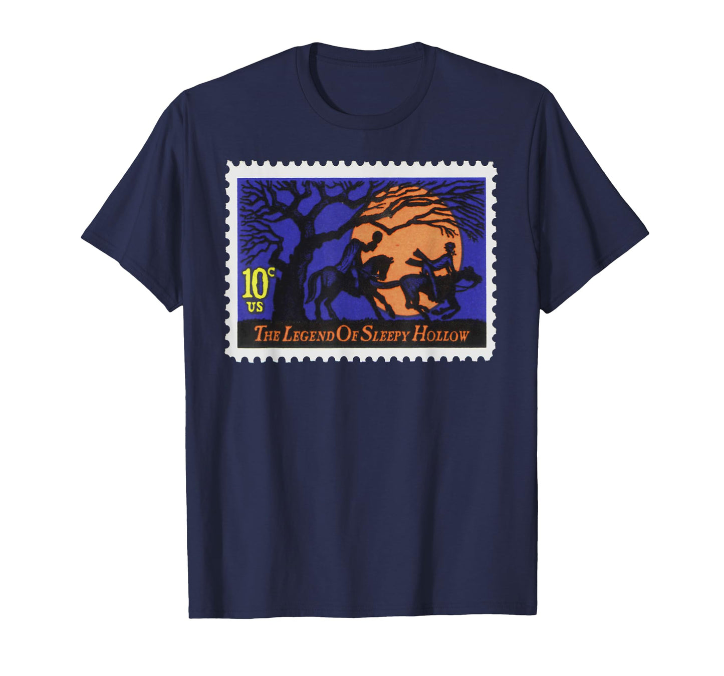 Ichabod Crane Legend of Sleepy Hollow Headless Horseman T-Shirt