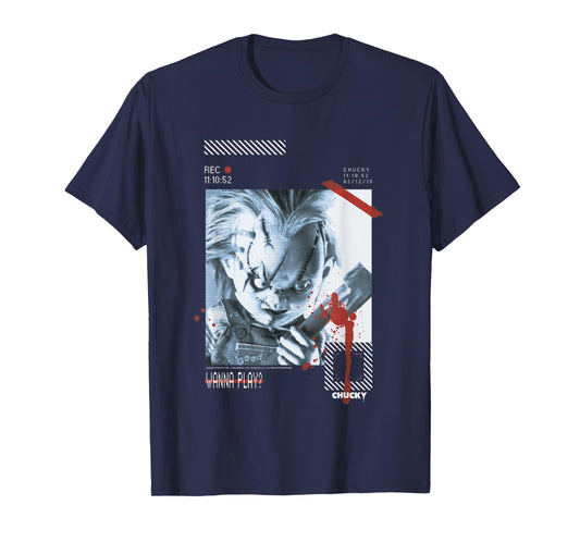 Chucky Wanna Play Retro T-Shirt