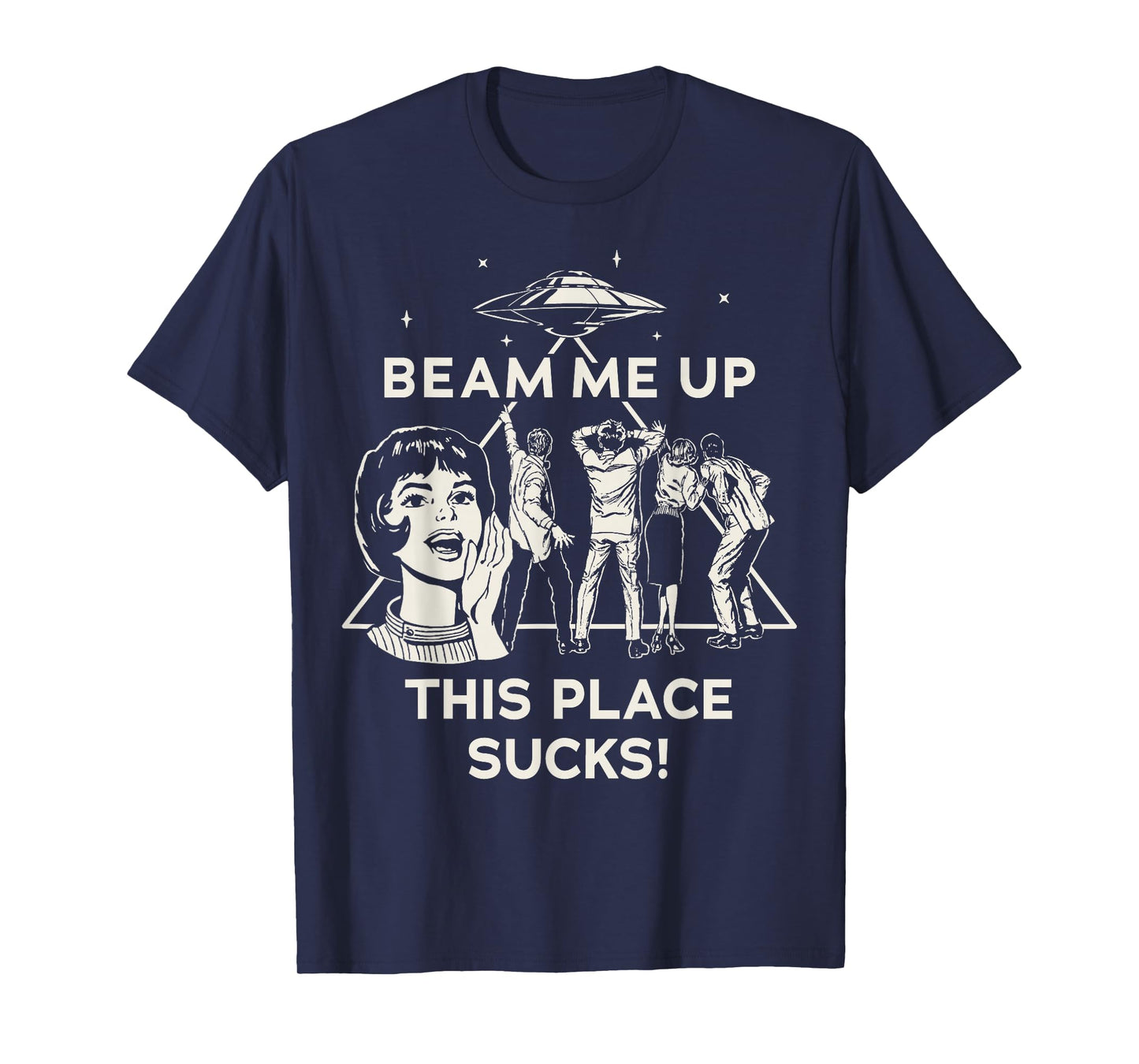 Stranger Things Season 5 Beam Me Up This Place Sucks! T-Shirt