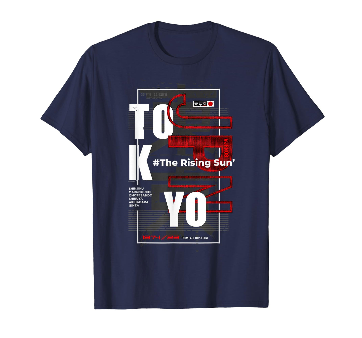 JPN Tokyo The Rising Sun T-Shirt