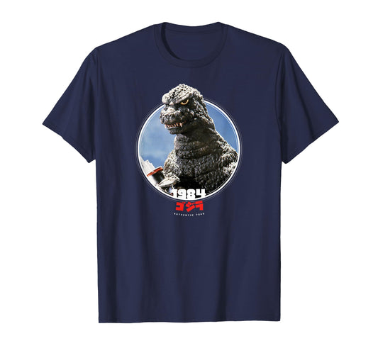 Godzilla T-Shirt: The Return of Godzilla Icons of Toho - Unisex Adults & Kids - Black - Short Sleeve - Classic Fit - Cotton & Polyester - Machine Wash