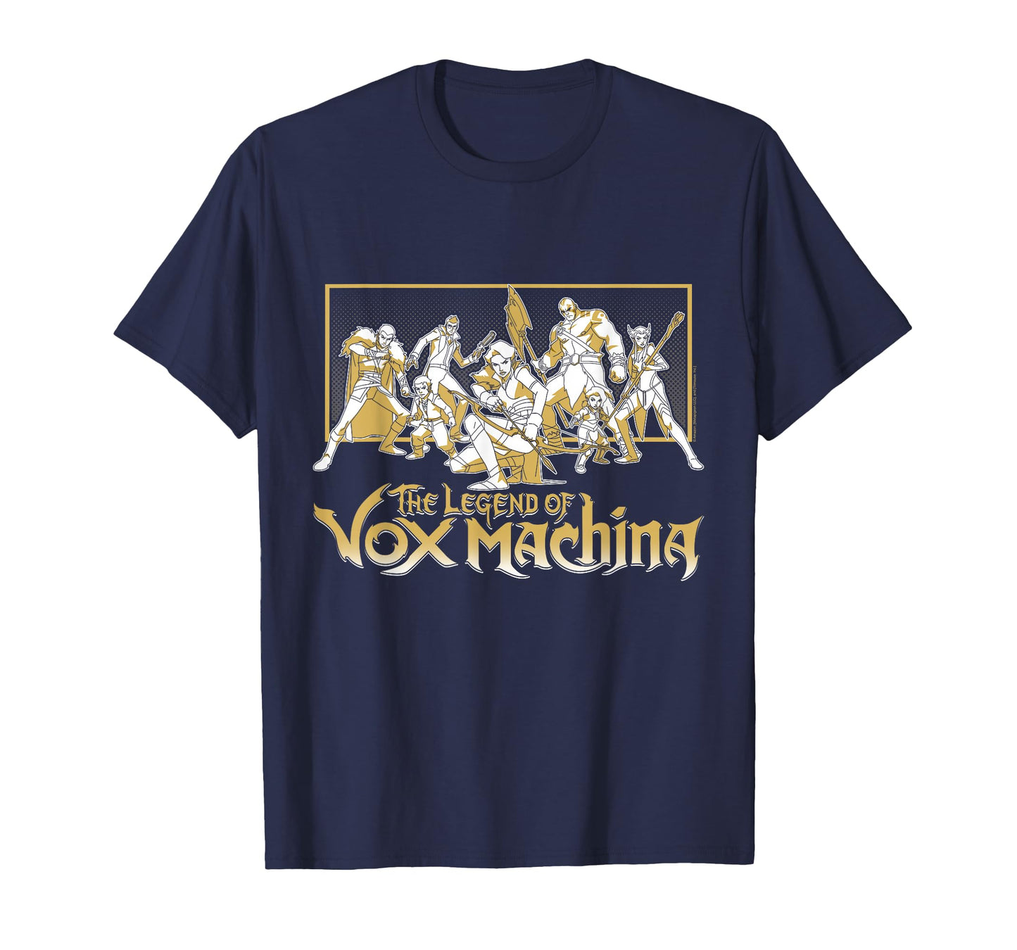 The Legend of Vox Machina Main Characters Fight Pose T-Shirt Small