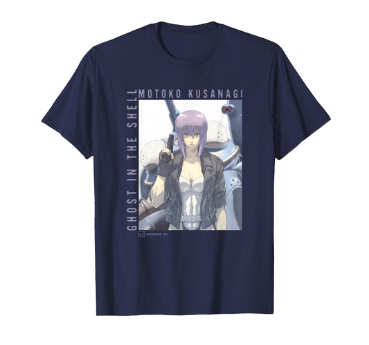 Ghost in the Shell: Stand Alone Complex Motoko Kusanagi Box T-Shirt