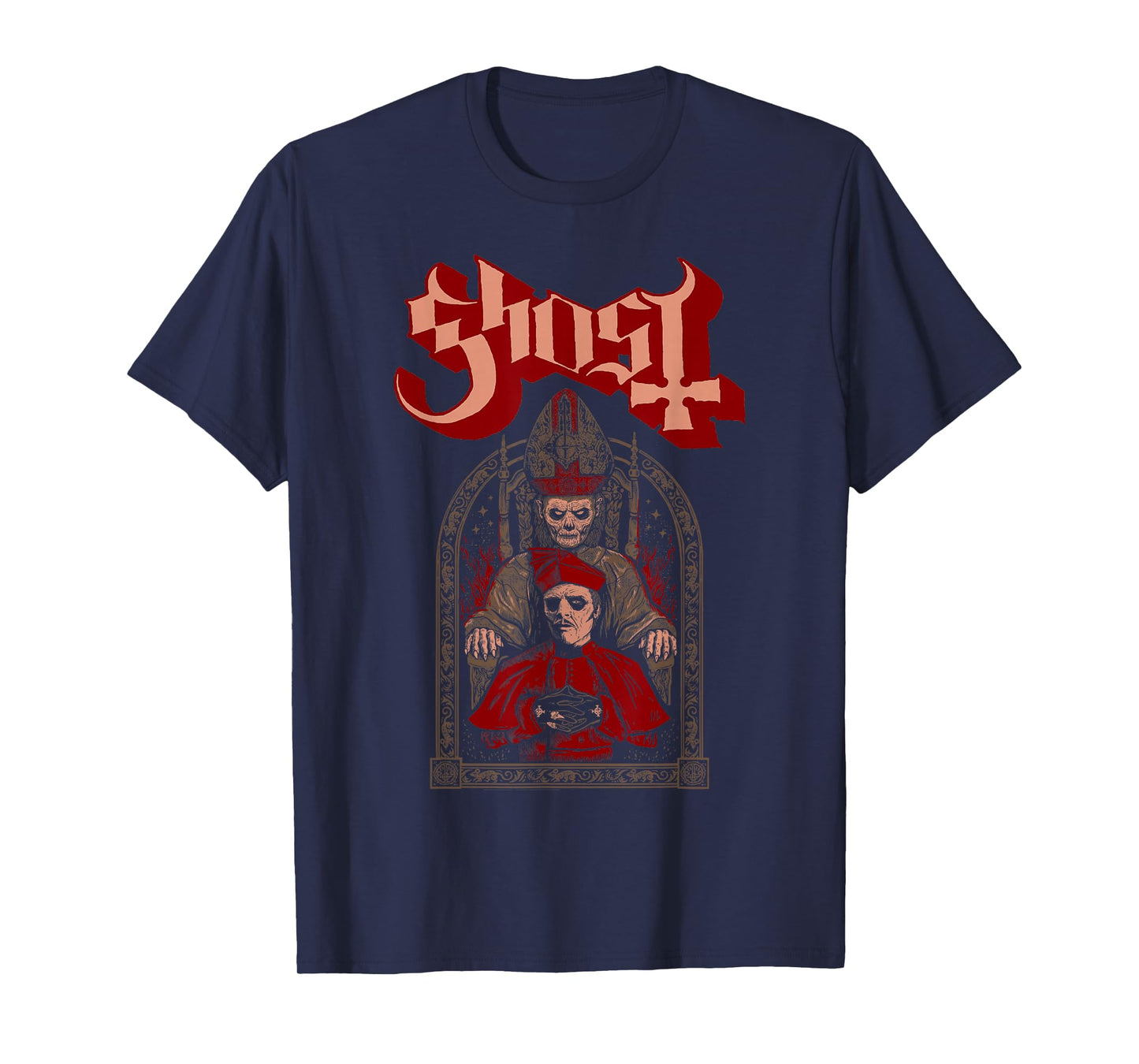 Ghost – Cardinal And Mentor T-Shirt