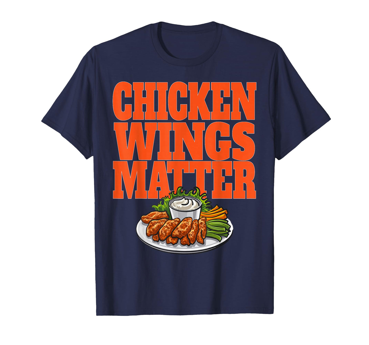 Anti Cuomo Chicken Wings Matter Buffalo Wings Football T-Shirt