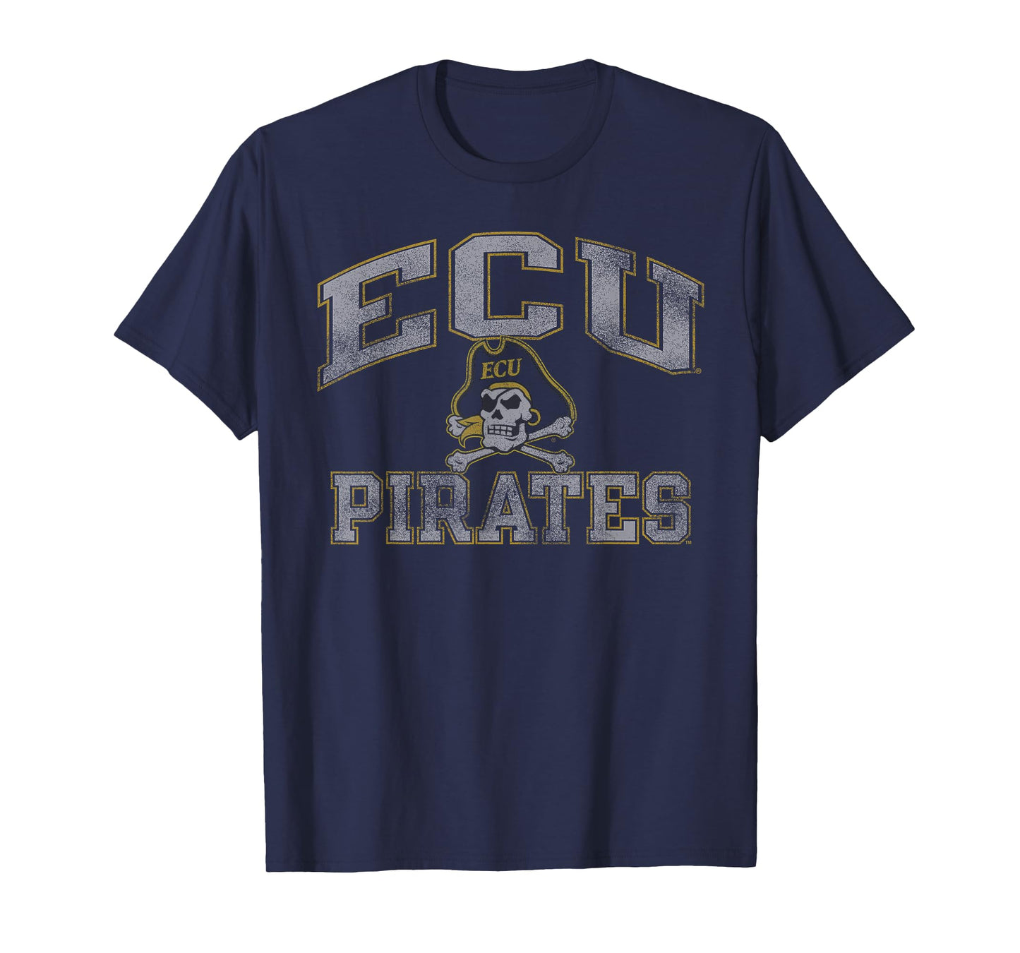 East Carolina Pirates Vintage Worn Officially Licensed T-Shirt