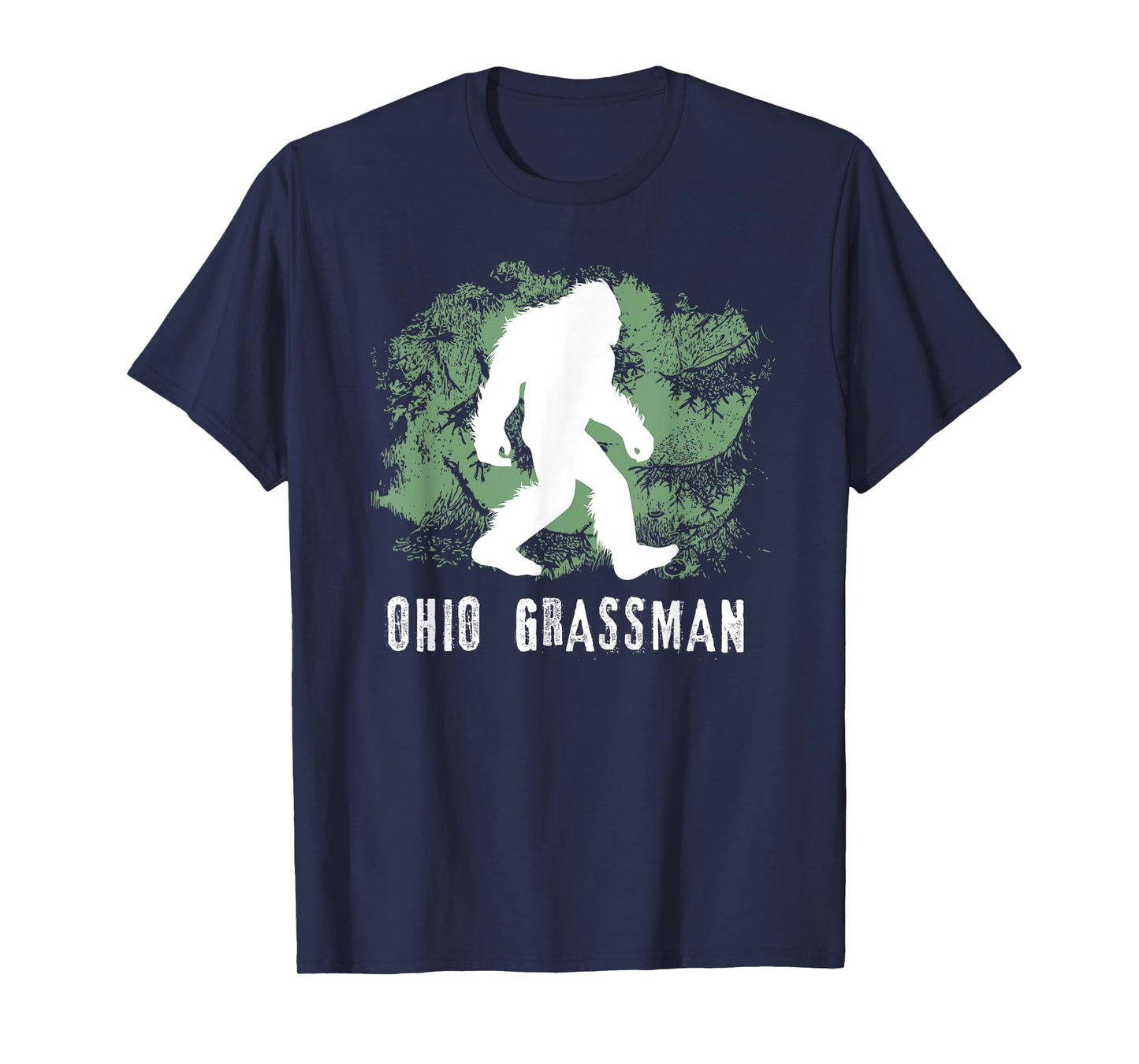 Bigfoot Grassman Cryptid Ohio Valley Park Sasquatch T-Shirt