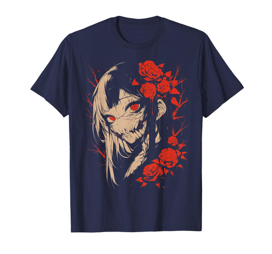 Horror Anime Manga | Japan Japanese Creepy Kawaii Goth T-Shirt
