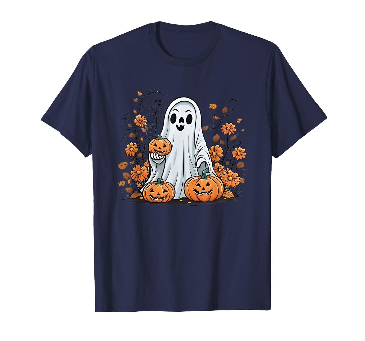 Halloween Ghost Funny For Men Women T-Shirt