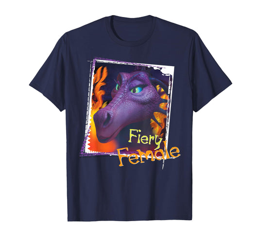 Shrek Dragon Fiery Female Photo Portrait T-Shirt