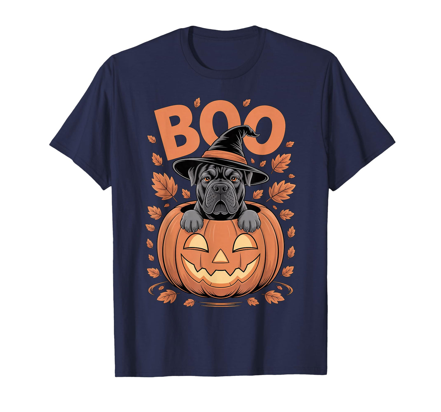 Cane Corso Costume on Pumpkin Halloween Cane Corso T-Shirt