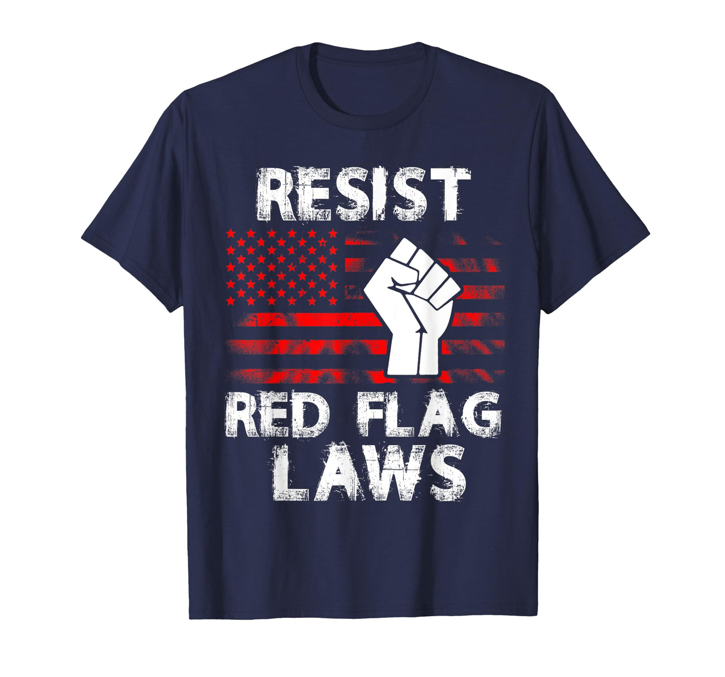 Gun Shirt 2A 2nd Amendment Resist Red Flag Laws T-Shirt