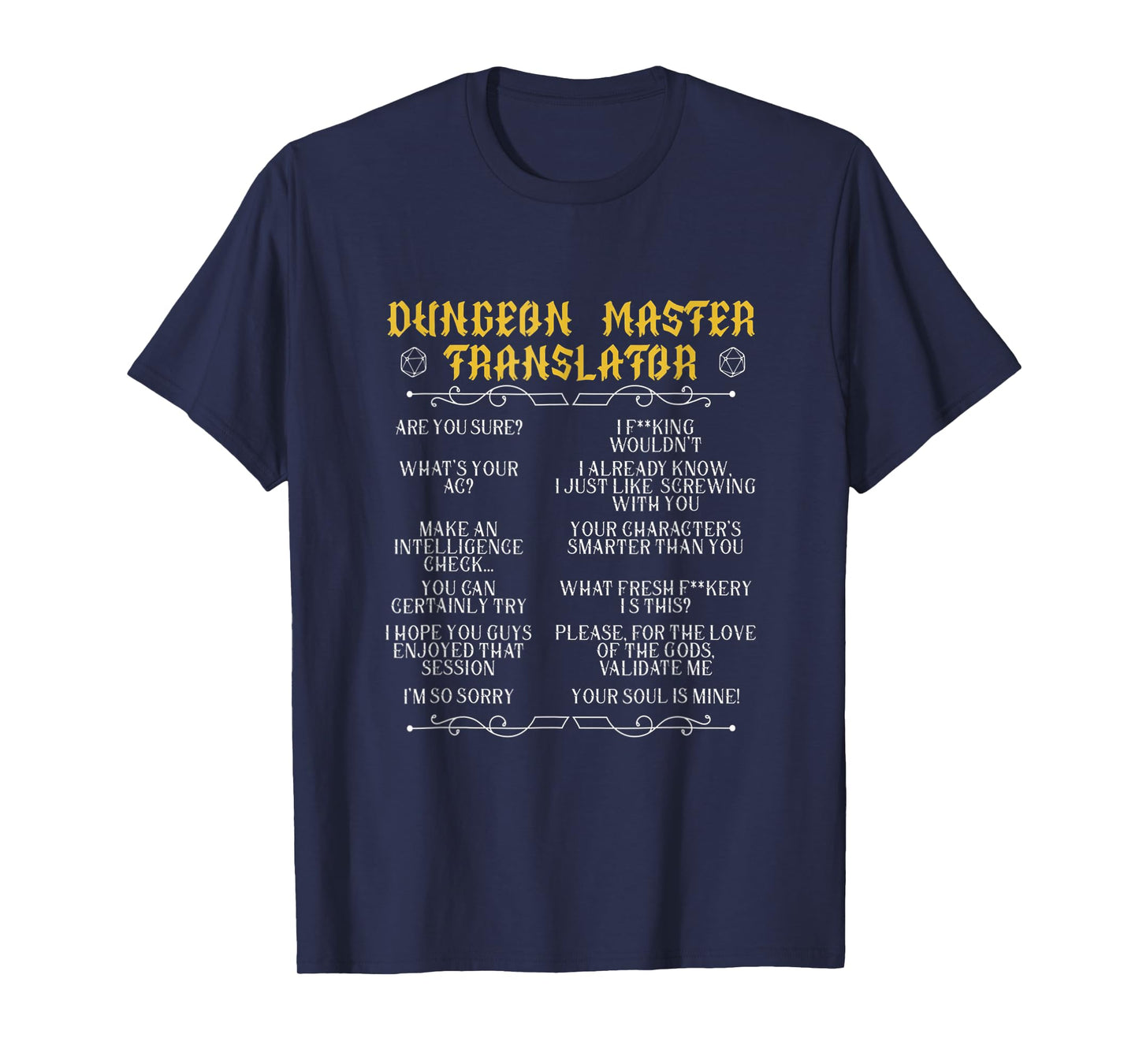 gaming-master,board game,role-playing game,player,dungeon T-Shirt