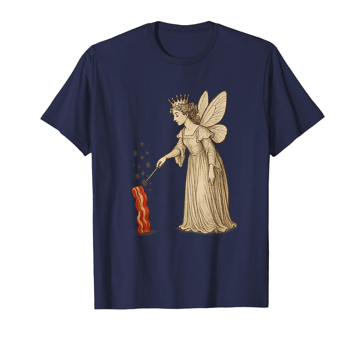 Bacon Fairy Magic Funny Food T-Shirt