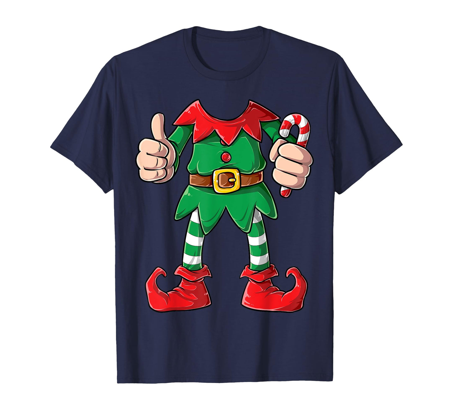 Elf Costume Christmas Elves Boys Girls Funny Xmas Holiday T-Shirt