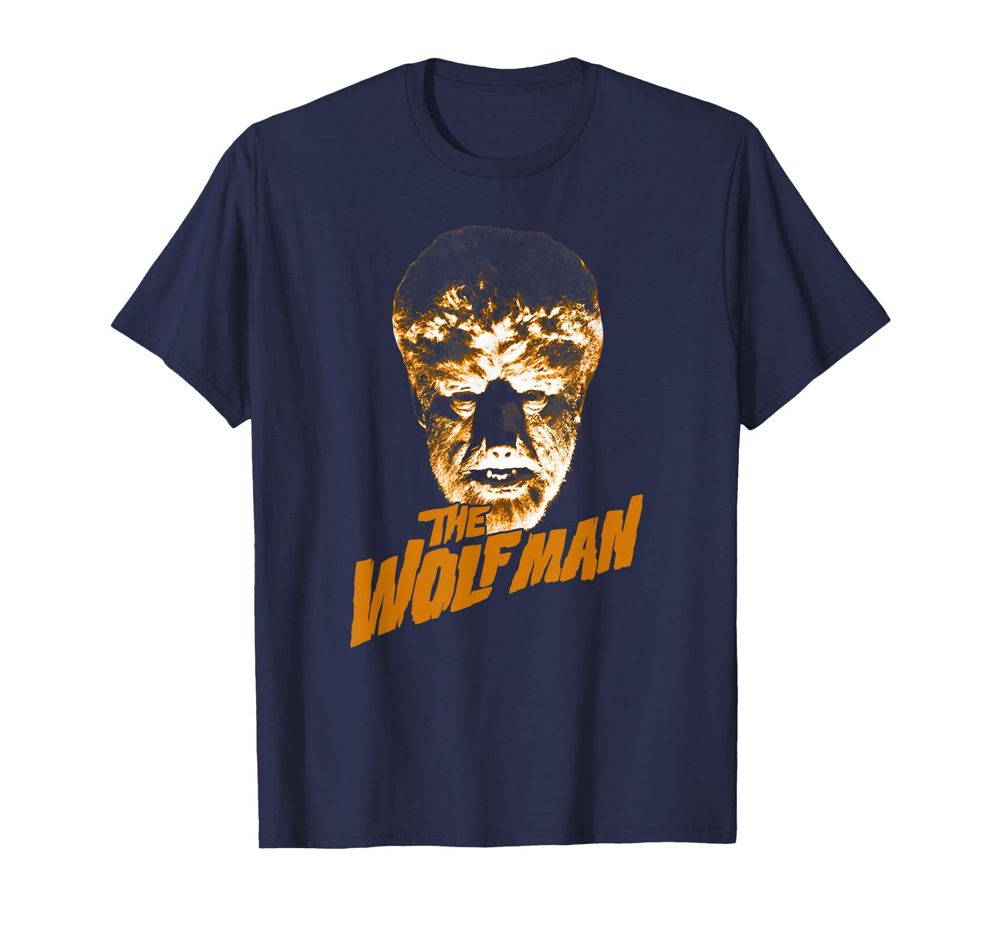 Universal Monsters The Wolf Man Dark Portrait T-Shirt
