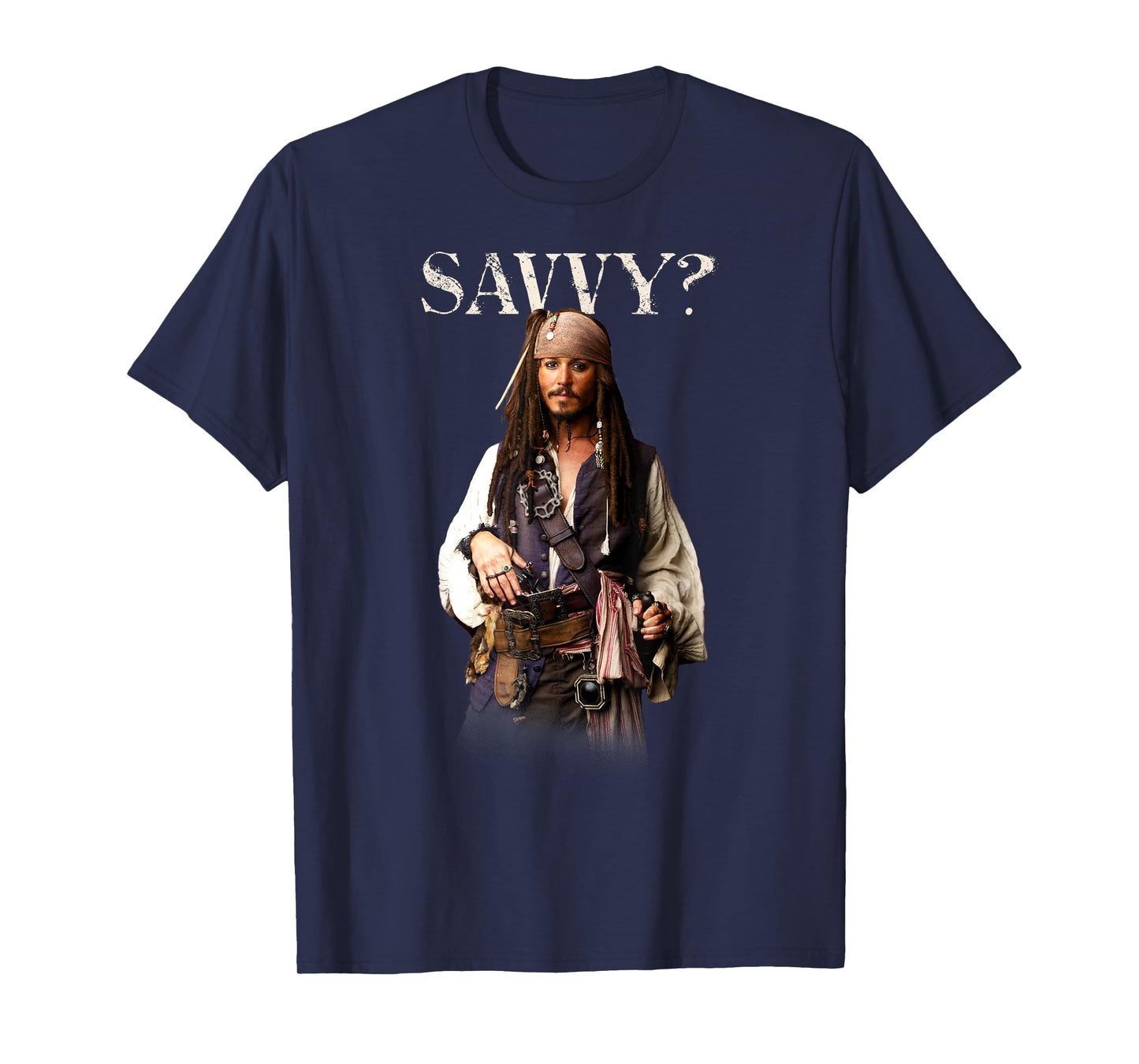 Disney Pirates of The Caribbean Captain Jack Savvy? T-Shirt