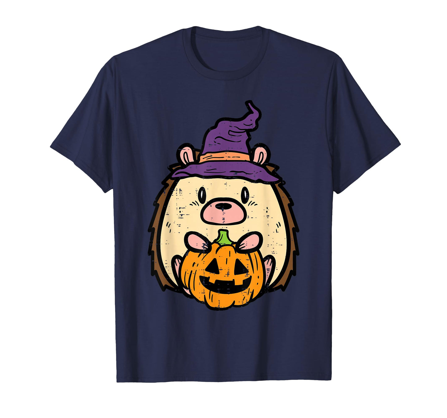 Halloween Hedgehog Fun Costume Girls Boys Kids Toddler Youth T-Shirt
