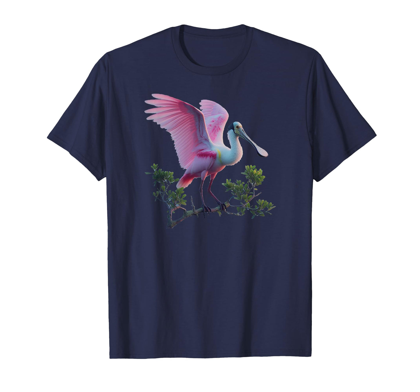 Bird Series. Roseate Spoonbill. Artist's Rendition. T-Shirt