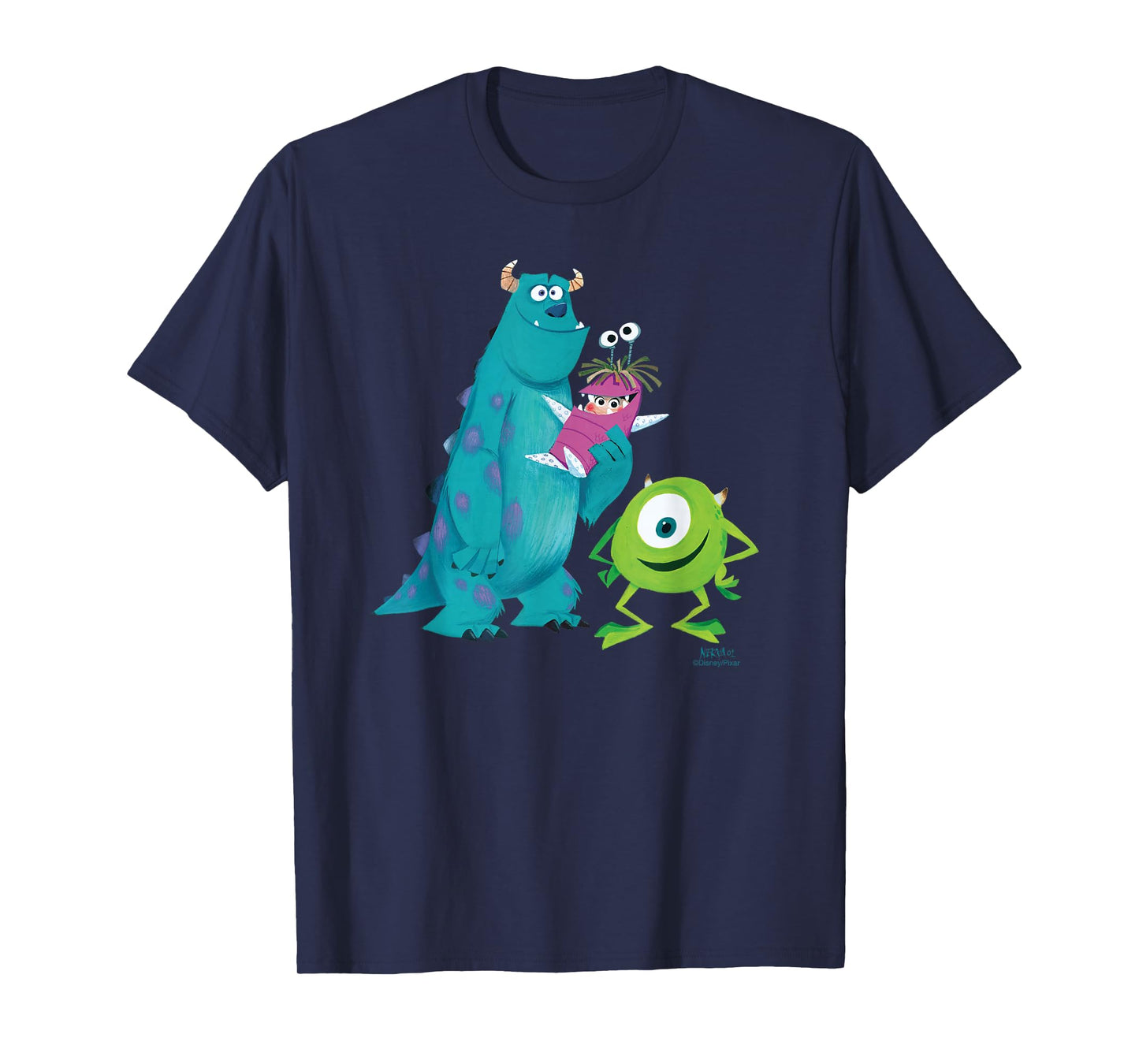 Disney & Pixar’s Monsters, Inc. Sulley Mike Boo Concept Art T-Shirt